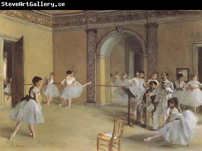Edgar Degas Dance Class at the Opera (mk09)